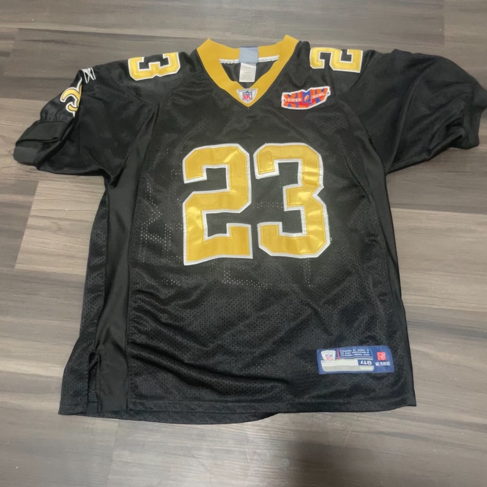 PIERRE THOMAS SUPERBOWL PATCH JERSEY